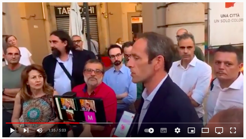 Abonante, il video: non faremo nessun apparentamento