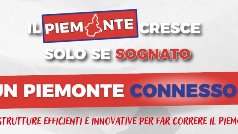 Domani a San Giuliano il Pd per un Piemonte connesso