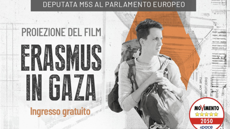 “Erasmus in Gaza”, docufilm con il M5S