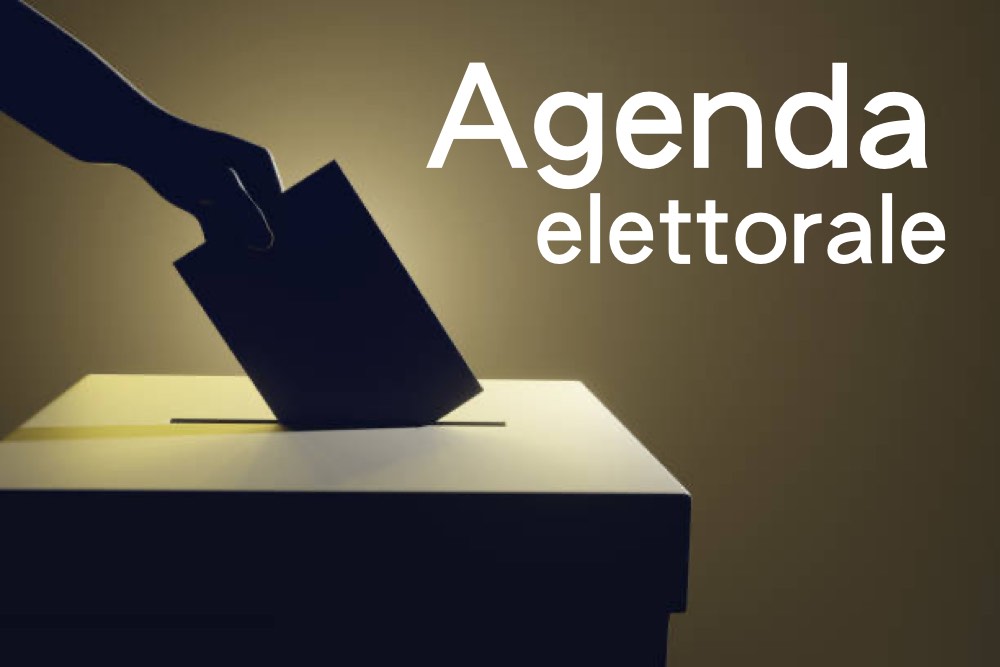 Agenda elettorale 2: i prossimi appuntamenti