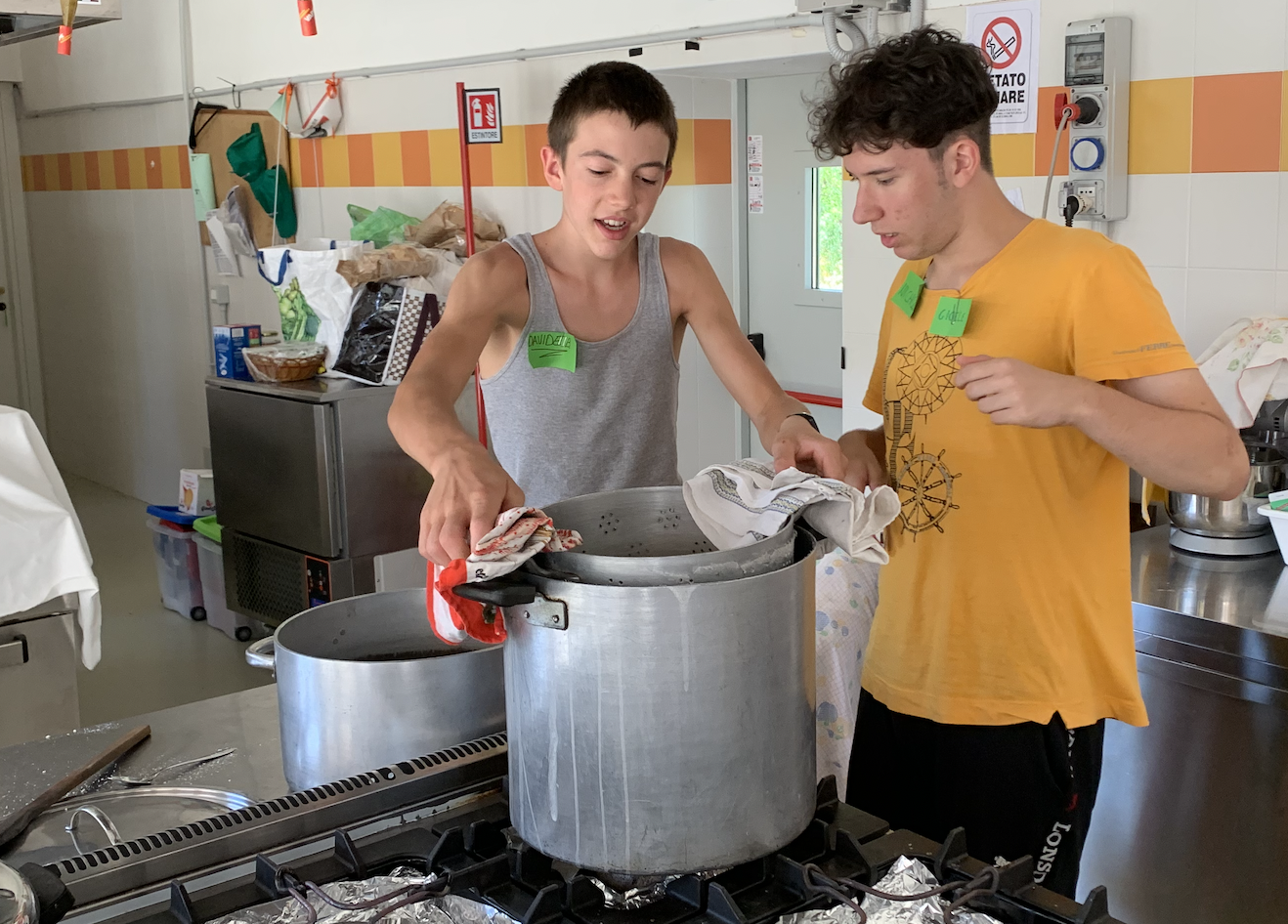 A Cascina Saetta corso di cucina sostenibile per giovani