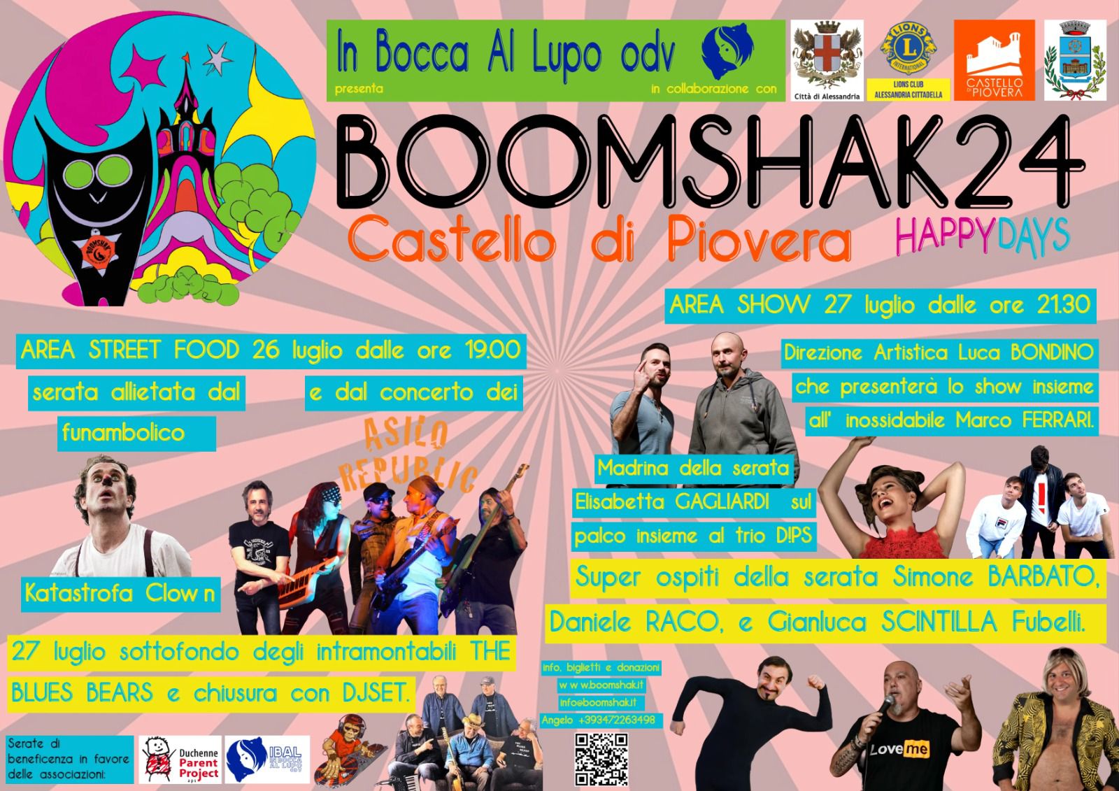 Al via l’edizione 2024 di Boomshak al Castello di PIovera