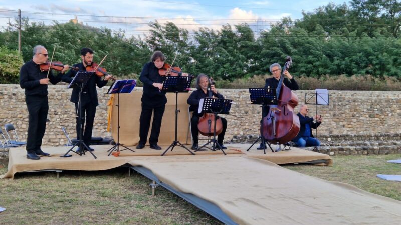 Concerto al tramonto all’area archeologica di Libarna