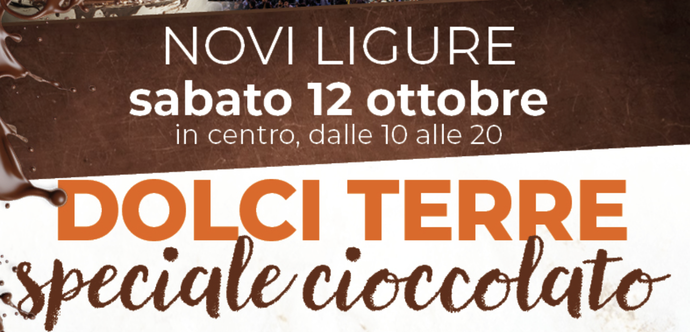 Il cioccolato protagonista a Novi con “Dolci Terre” d’autunno