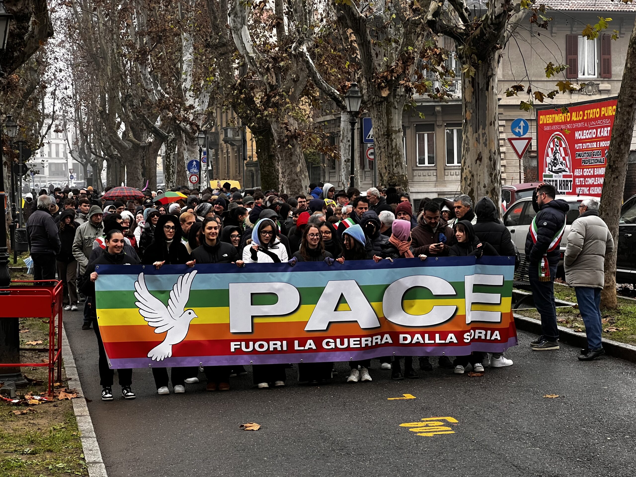 Successo per la marcia della pace novese