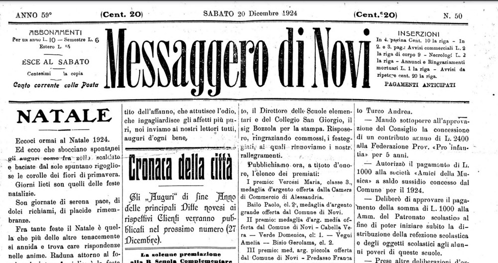 Buon Natale… Come 100 anni fa.