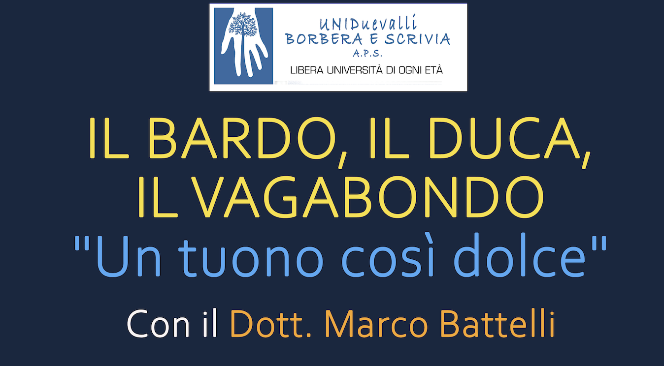 Un omaggio a Shakespeare e Duke Ellington: a Serravalle incontro con Marco Battelli